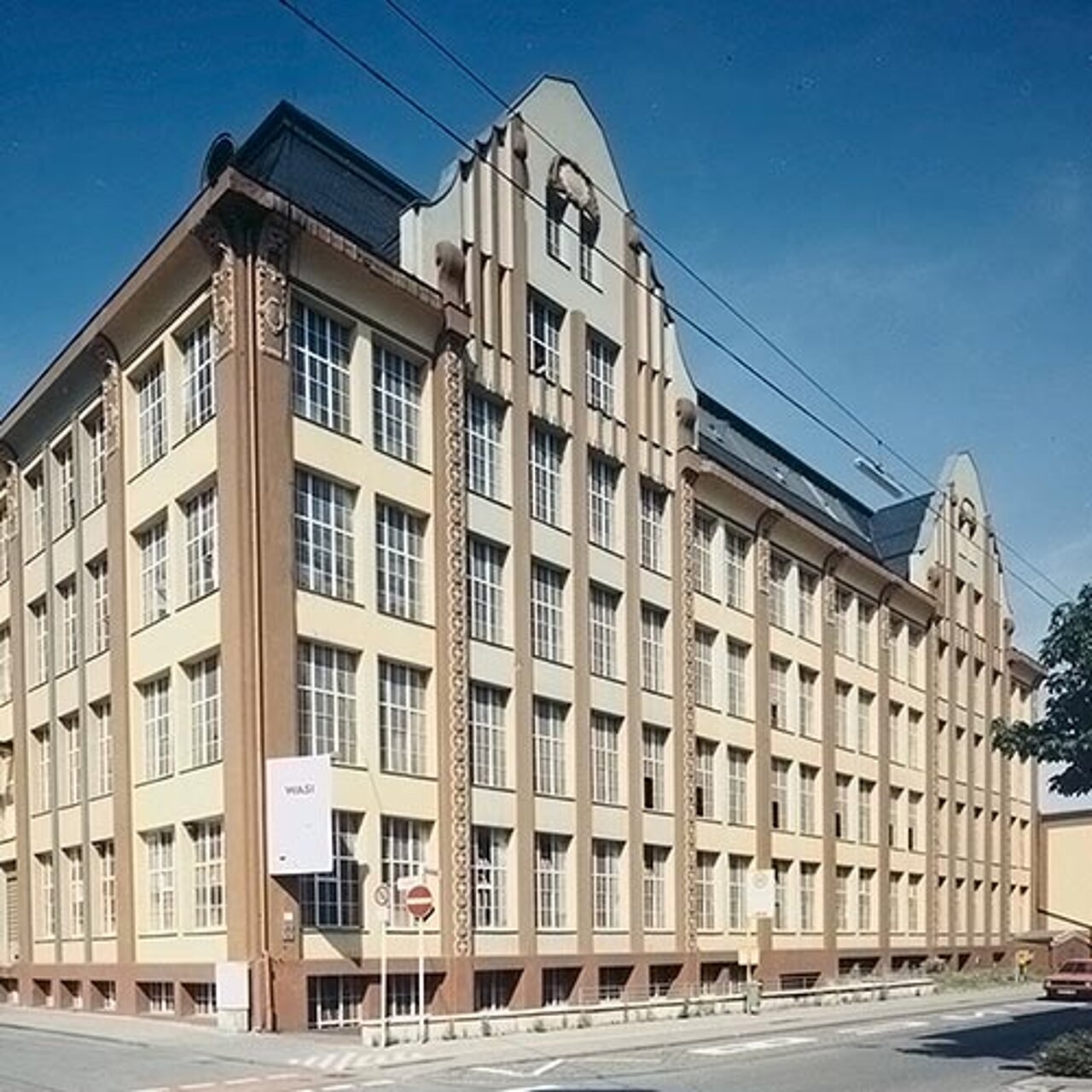 Früheres Unternehmensgebäude von WASI in Wuppertal 1961