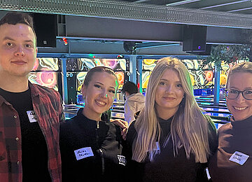 Bowlingevent mit Michelle.
